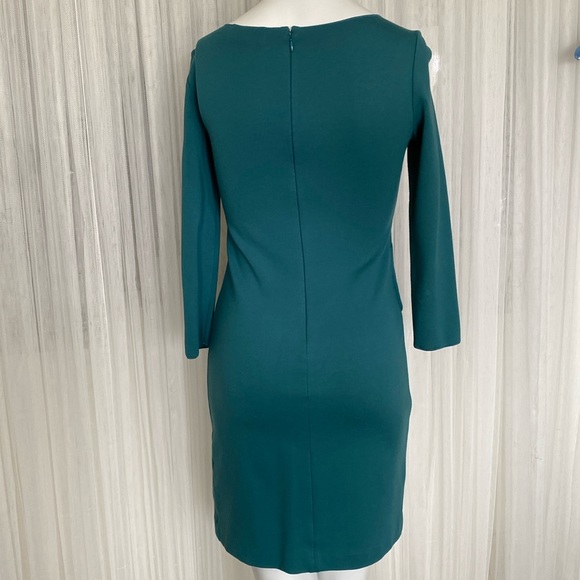 REDUCED! Emporio Armani Made in Italy 🇮🇹 teal green short dress! Very flattering - Picture 3 of 11